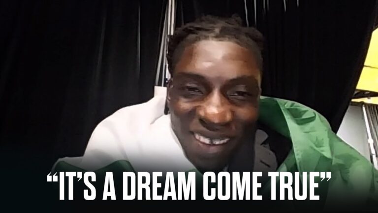 Uar Bernard on Being Drafted to the Philadelphia Eagles