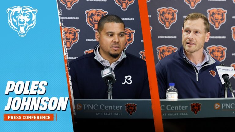 Ryan Poles, Ben Johnson recap 2026 NFL Draft Press Conference