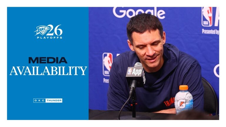 Coach Daigneault on Game 3 Effort Playoffs Round 1 Game 3 Postgame Media April 25, 2026