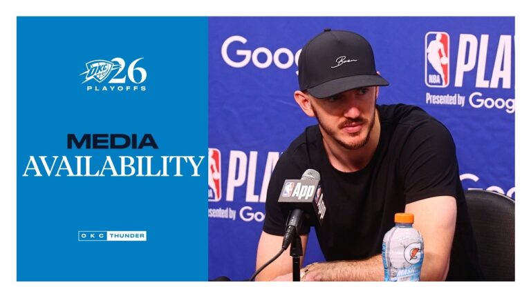 Alex Caruso on Winning the Battles Playoffs Round 1 Game 3 Postgame Media April 25, 2026