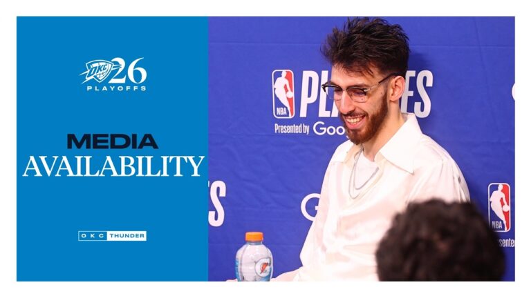 Chet Holmgren on Being Prepared Playoffs Round 1 Game 3 Postgame Media April 25, 2026