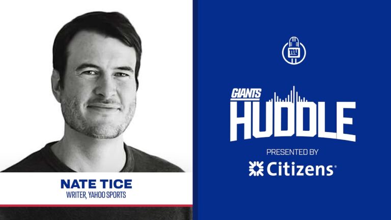 Yahoo Sports’ Nate Tice on Top Prospects Giants Huddle New York Giants