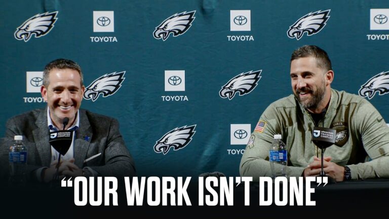 Howie Roseman & Nick Sirianni Recap the 2026 NFL Draft