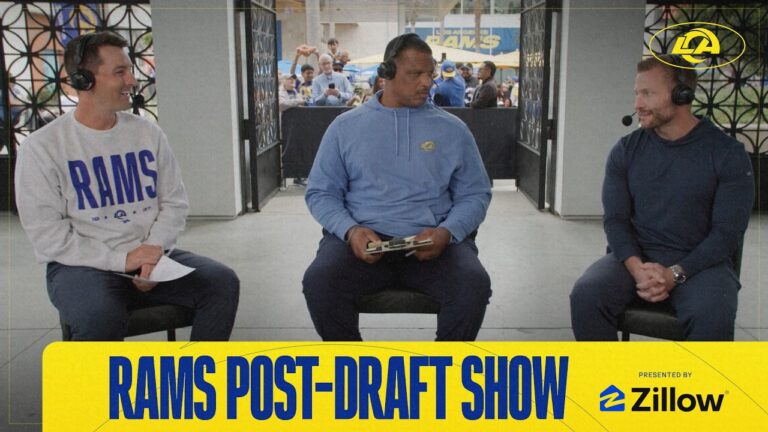 Rams Post-Draft Show: Sean McVay Joins J.B. Long & D’Marco Farr To Recap This Year’s Draft Picks