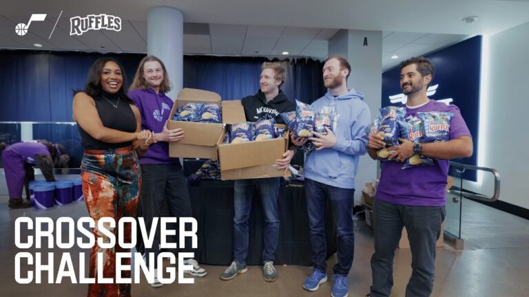 FIRST EVER Frito Lay Crossover Challenge Utah Jazz