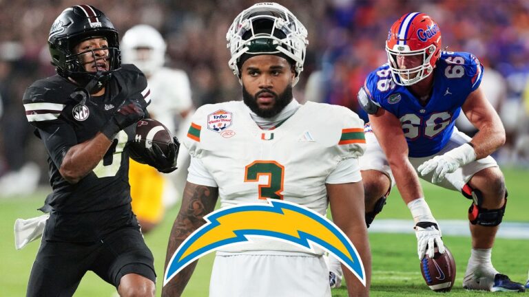 Chargers Full 2026 Draft Class College Highlights LA Chargers