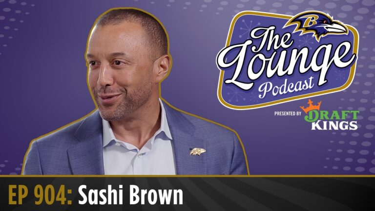 Team President Sashi Brown Joins The Lounge Baltimore Ravens