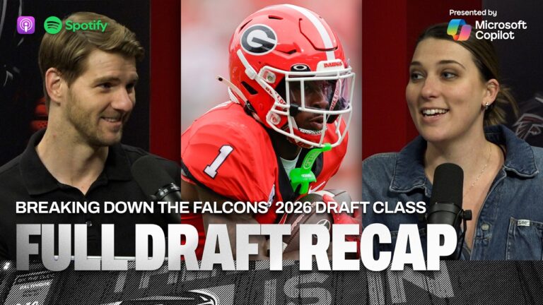 Full Draft Recap: How the Atlanta Falcons fared in the 2026 NFL Draft Atlanta Falcons Podcast