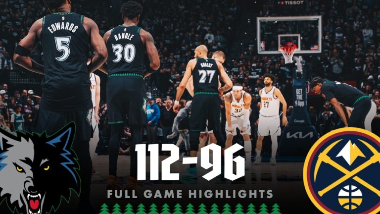 Minnesota Timberwolves Take GAME 4 Against Denver Nuggets, 112-96 04.25.26