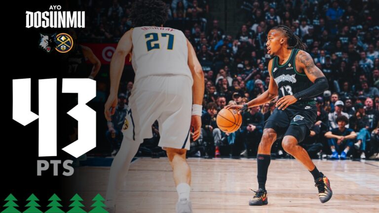 Ayo Dosunmu MONSTER 43 POINTS In Game 4 Against Nuggets 04.25.26