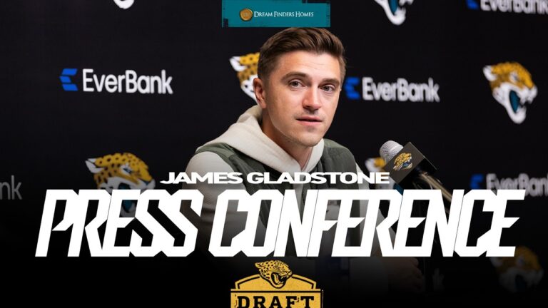 James Gladstone Recaps Jaguars’ Picks in 2026 Draft