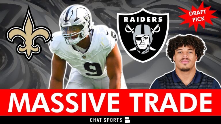 BLOCKBUSTER TRADE Raiders Trade Former 1st Round Pick Tyree Wilson To The Saints
