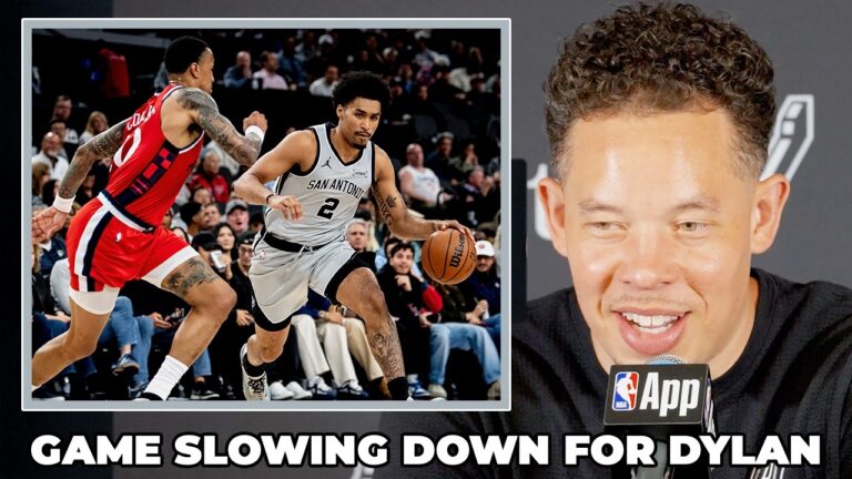 Mitch Johnson on the Game Slowing Down for Spurs Rookie Dylan Harper