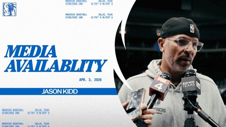 Jason Kidd Shoot-Around Media Availability vs ORL 4 3 26