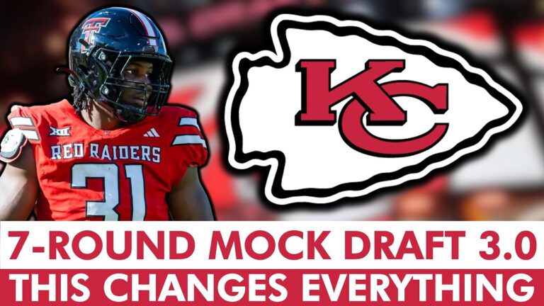 Chiefs 7-Round Mock Draft! Kansas City Chiefs Draft A STAR For Defense!