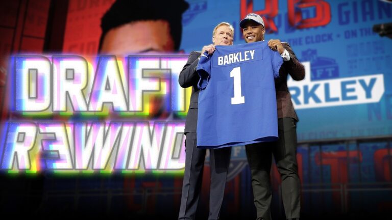 Saquon Barkley Drafted 2nd Overall to the New York Giants 2018 Draft Rewind