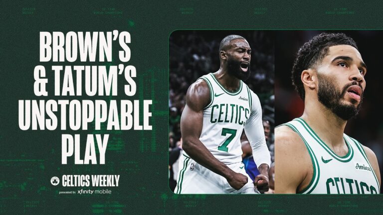 Unstoppable Duo: Jaylen Brown & Jayson Tatum’s Dominance Reaching New Heights