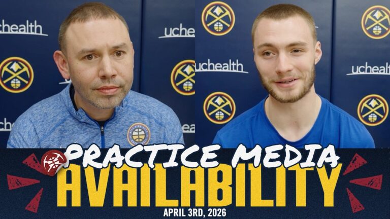 Denver Nuggets Practice Media Prior To Spurs 4 3 26