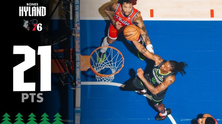 Bones Hyland Scores 21 Points At 76ers 04.03.26