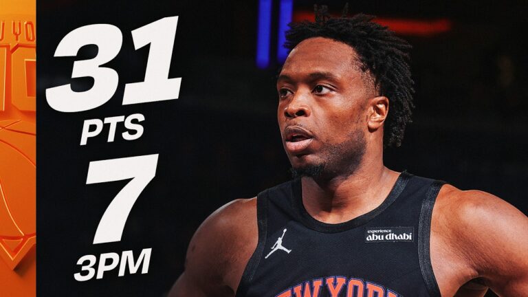 OG Anunoby (31 PTS & 7 3PM) LIGHTS UP MSG April 3, 2026