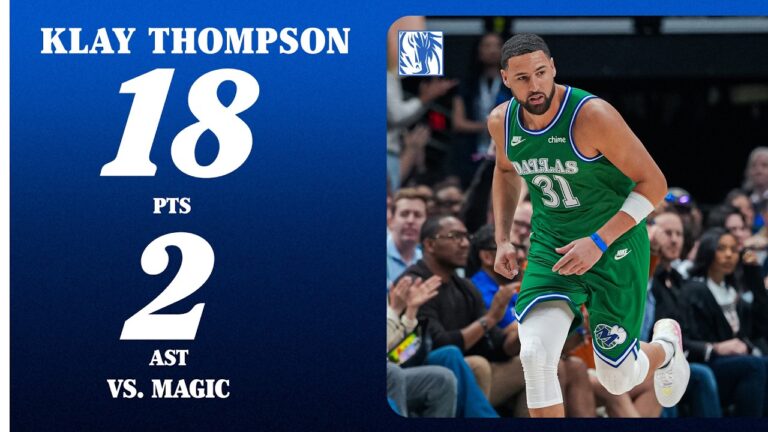 Klay Thompson (18 Points) vs. Orlando Magic April 3, 2026