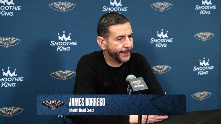 James Borrego Pelicans-Kings Postgame Interview 4 3 26