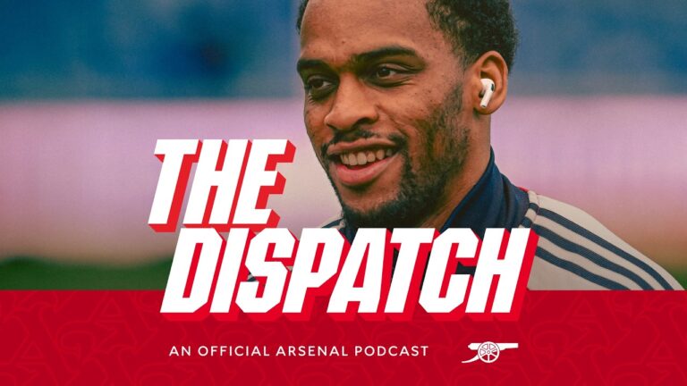 Jurrien Timber chat Gyokeres teaser UWCL progress The Dispatch The Arsenal podcast Ep 22