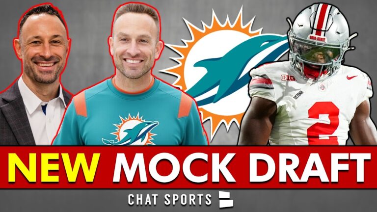 Miami Dolphins Mock Draft With SURPRISE TRADE UP!