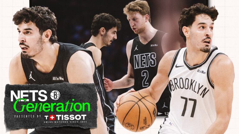 Nets Rookies in the Final Stretch Danny Wolf Micd Up Nets Generation