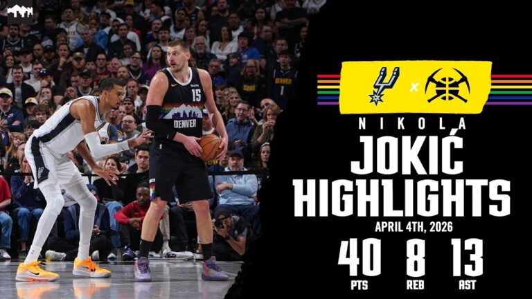 Nikola Jokić proves MVP CASE Game Highlights DEN vs. SAS