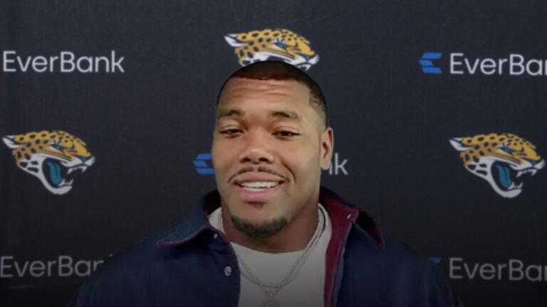 Travon Walker Speaks on Extension, Career Trajectory w Media Jacksonville Jaguars
