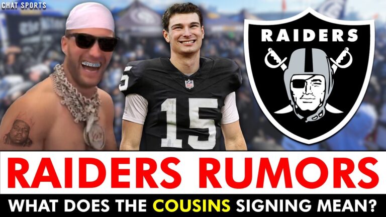 Raiders Rumors After Kirk Cousins SIGNING What Does This Mean For Fernando Mendoza?