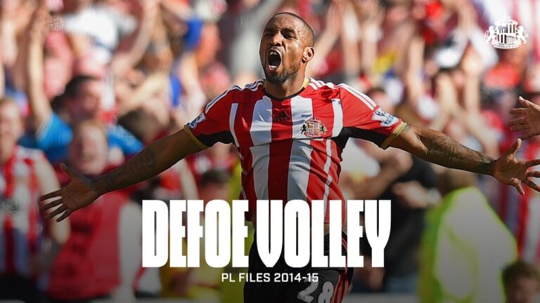 Jermain Defoe Volleys Sunderland To Derby Win Sunderland vs Newcastle PL Files 2014-15