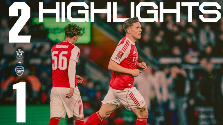HIGHLIGHTS Southampton vs Arsenal (2-1) Gyokeres FA Cup