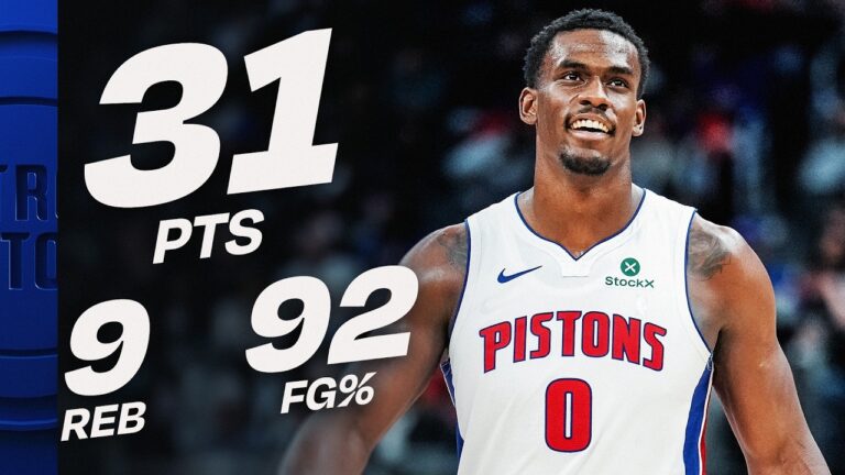 Jalen Duren Was AUTOMATIC vs Raptors March 31, 2026