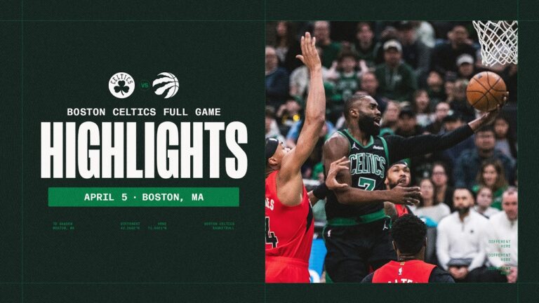 Jayson Tatum & Jaylen Brown dominate in Boston Celtics’ 115-101 win over Toronto Raptors on Easter