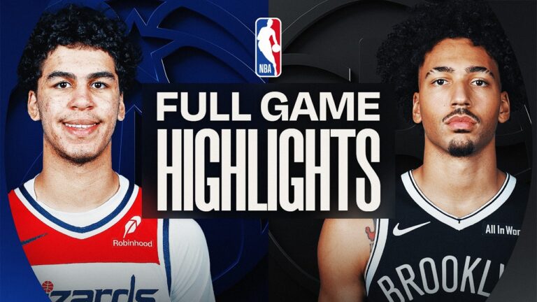 WIZARDS at NETS FULL GAME HIGHLIGHTS April 5, 2026