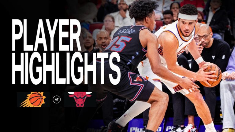 Devin Booker drops 30 PTS against Chicago Bull Phoenix Suns Player Highlights