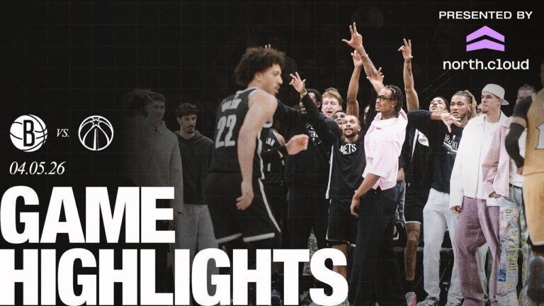 HIGHLIGHTS: Nolan Traore Drops Career High in Nets 121-115 Win vs. Wizards