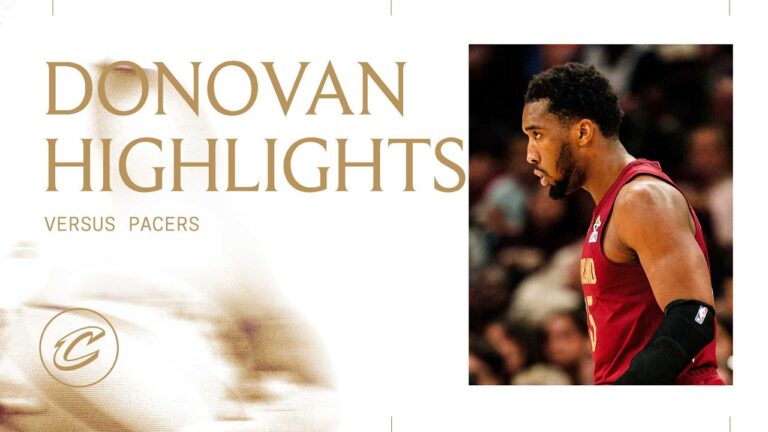Cavs vs Pacers Donovan Mitchell Highlights 04.05.2026