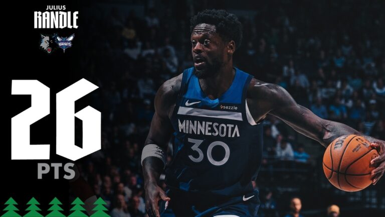 Julius Randle Drops 26 Points Against Charlotte Hornets 04.05.26