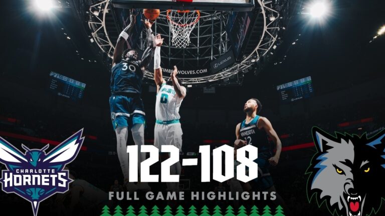 Minnesota Timberwolves Fall To Charlotte Hornets, 122-108 04.05.26