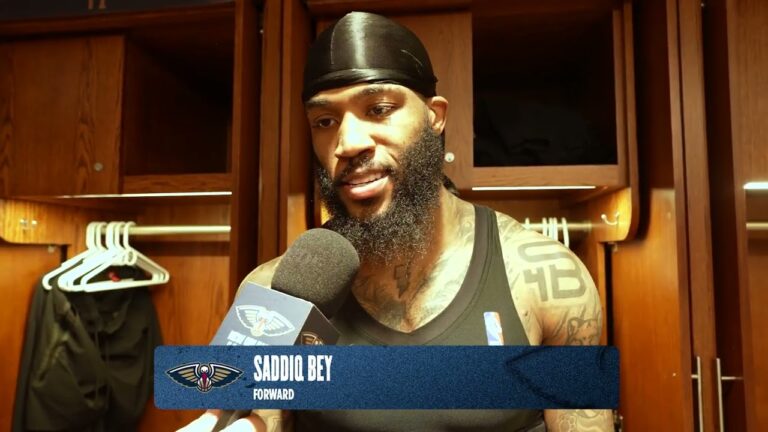 Saddiq Bey Pelicans-Magic Postgame Interview 4 5 2026