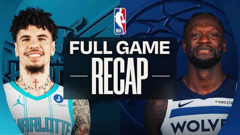 Game Recap: Hornets 122, Timberwolves 108