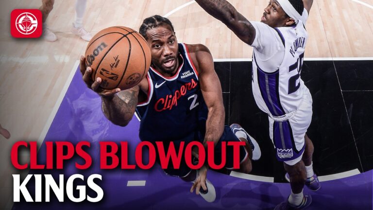 Clippers Blowout Win vs Kings