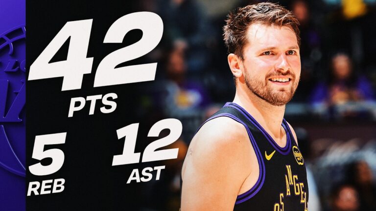 Luka Dončić’s HISTORIC 42 PT Night vs Cavaliers March 31, 2026