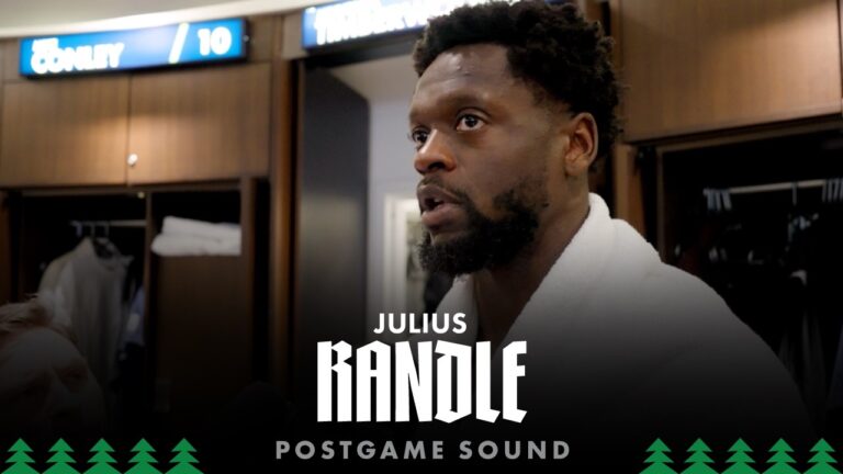 Stop The Bleeding Earlier Julius Randle Postgame Sound 04.05.26