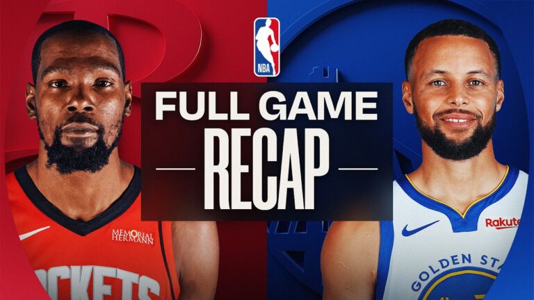 Game Recap: Rockets 117, Warriors 116