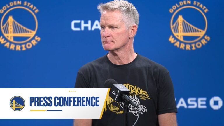 Steve Kerr Recaps Warriors Loss to the Rockets Apr. 5, 2026