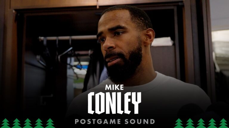 Its About Stringing It All Together Mike Conley Postgame Sound 04.05.26